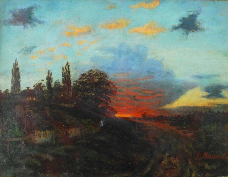 Захід сонця. Україна