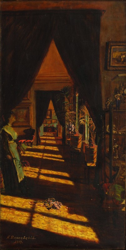 Після екзамену, 1917