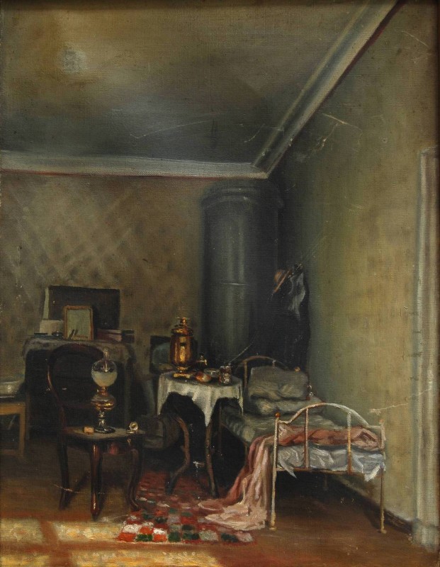 Квартира петербурзького студента, 1880-і