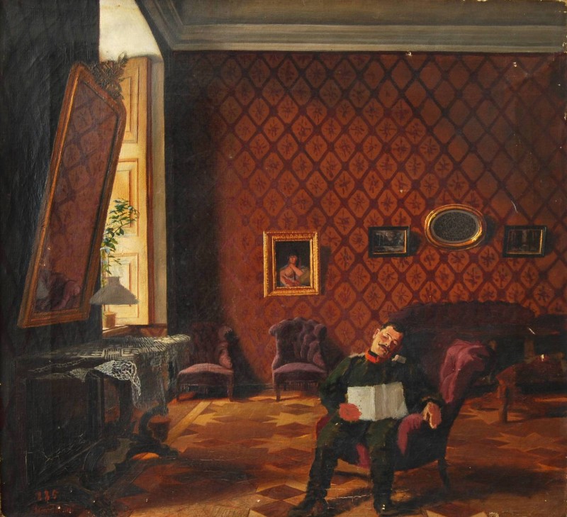 У відсутності їх благородія, 1885