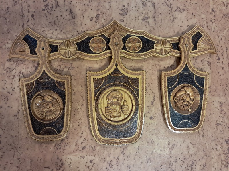 Декоративна підвіска з чотирьох предметів