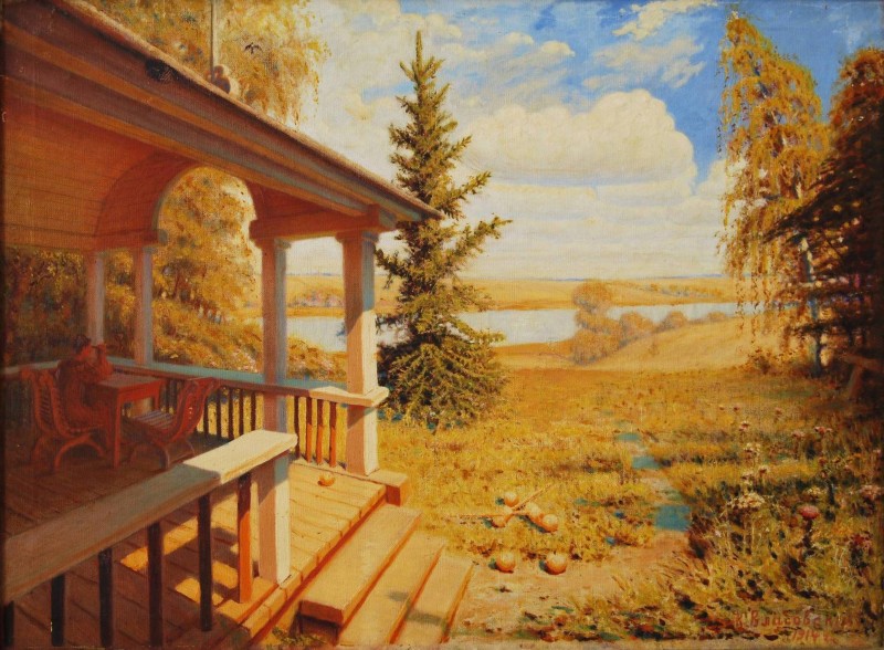 Погожий день, 1914