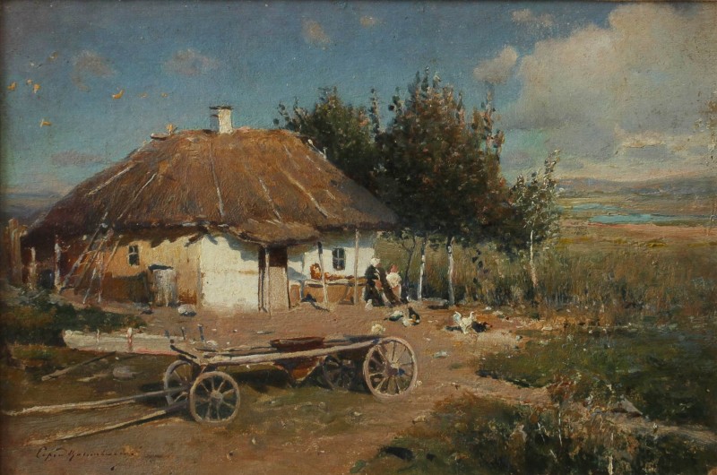 Хата у Мерефі, 1914