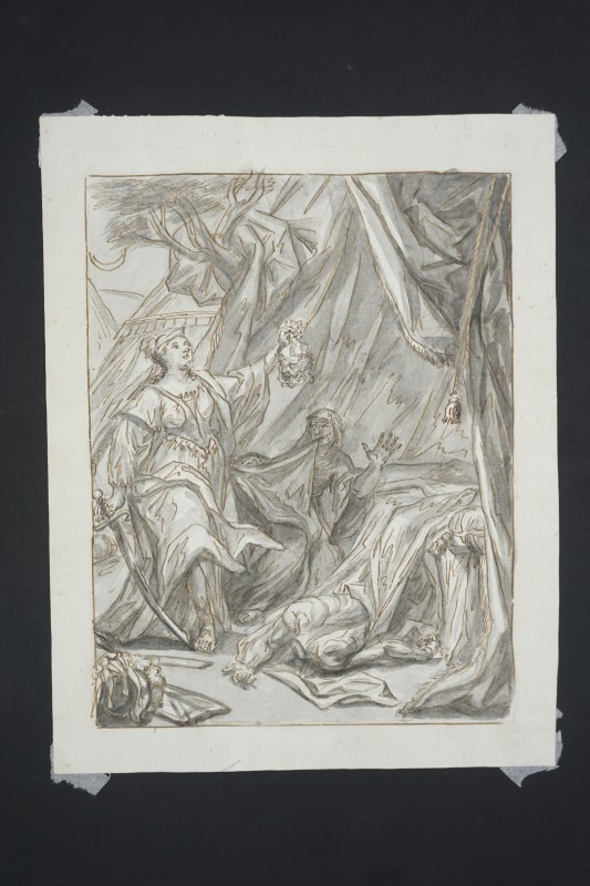 Рисунок «Юдиф з головою Олоферна»