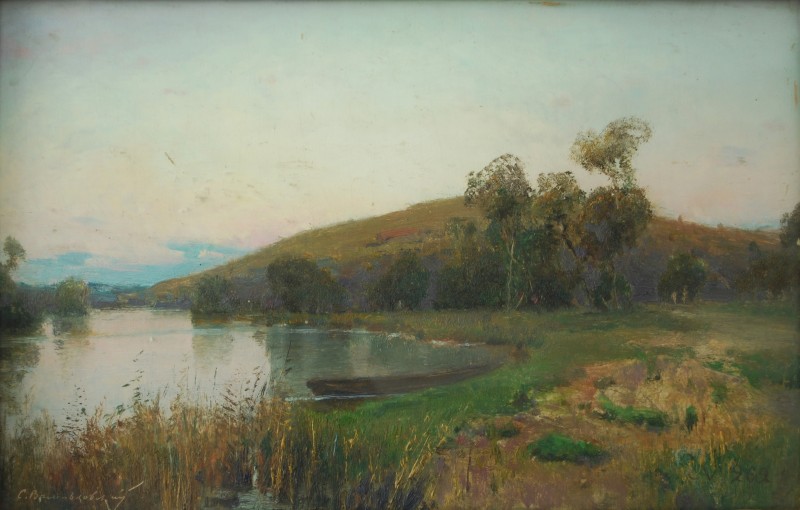 Пейзаж з рікою, 1900-і