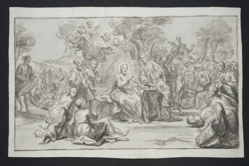 Рисунок «Чудо з хлібами і рибами»