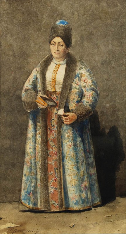 Жінка з книгою, 1900-і