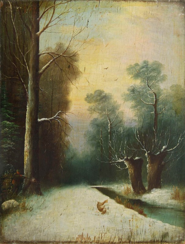 На полюванні, кін. XIX ст. – поч. XX ст.