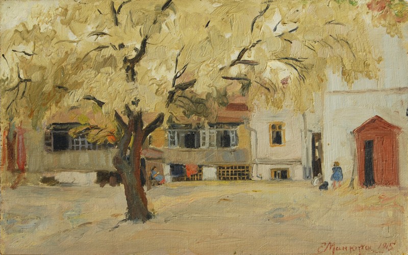 Куточок двору, 1915
