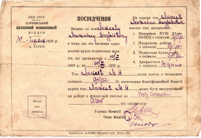 Посвідчення