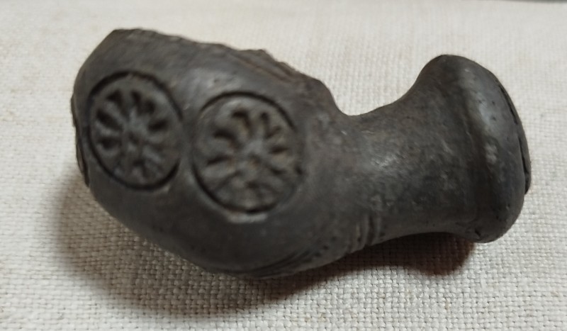 Люлька - "носогрійка" козацька. ХVІІ - ХVІІІ ст.