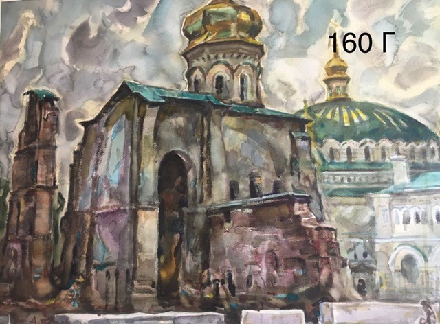 "Київ. Києво-Печерська Лавра. Успенський собор"