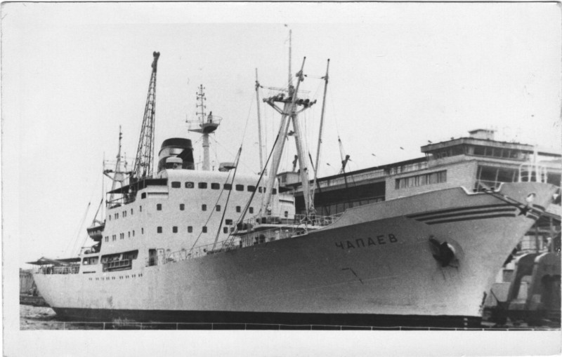 Фото. Т/х «Чапаев» ЧМП
