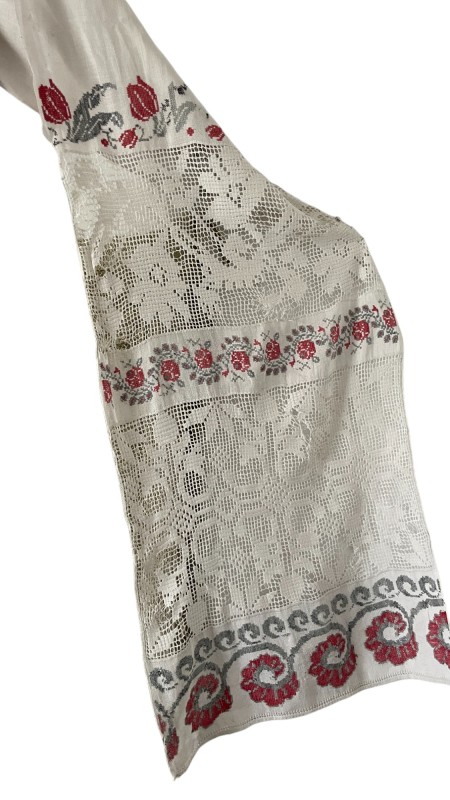 Рушник український,вишитий хрестиком