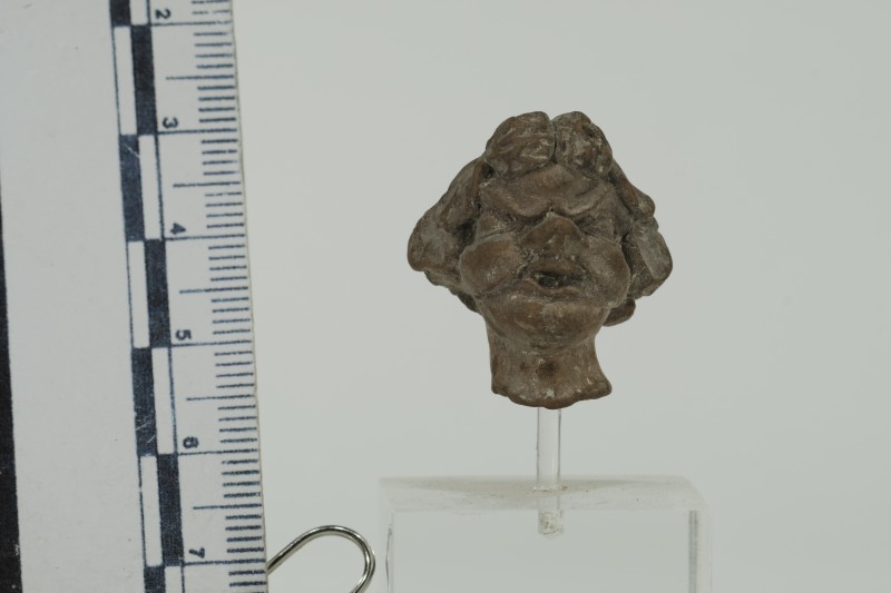 Теракота. Голова ритуальної статуетки ("карикатурної")