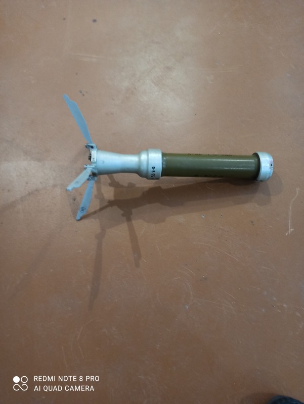 Стабілізатор (хвостовик) до заряду РПГ.