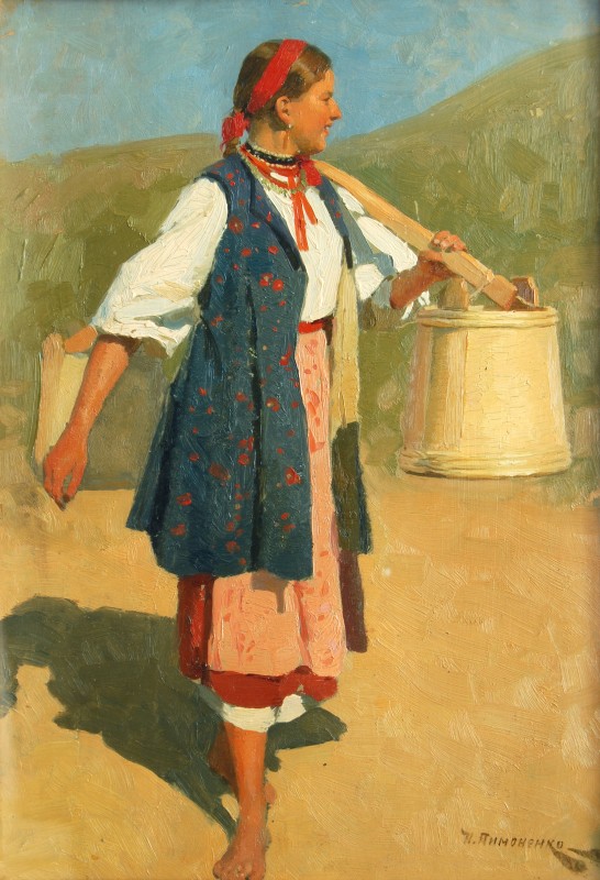 Дівчина з відрами, 1894