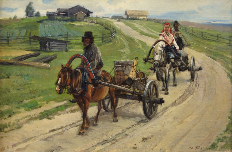Повернення з ярмарку, 1883
