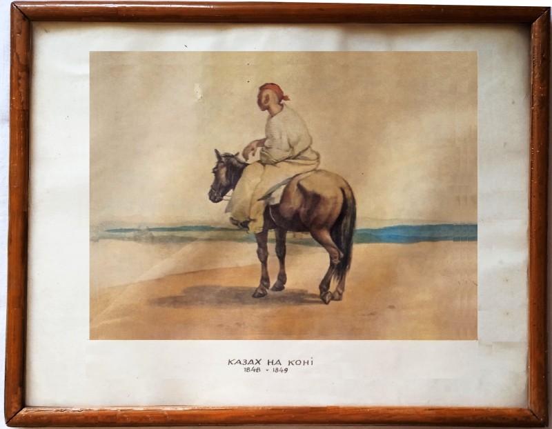 Казах на коні