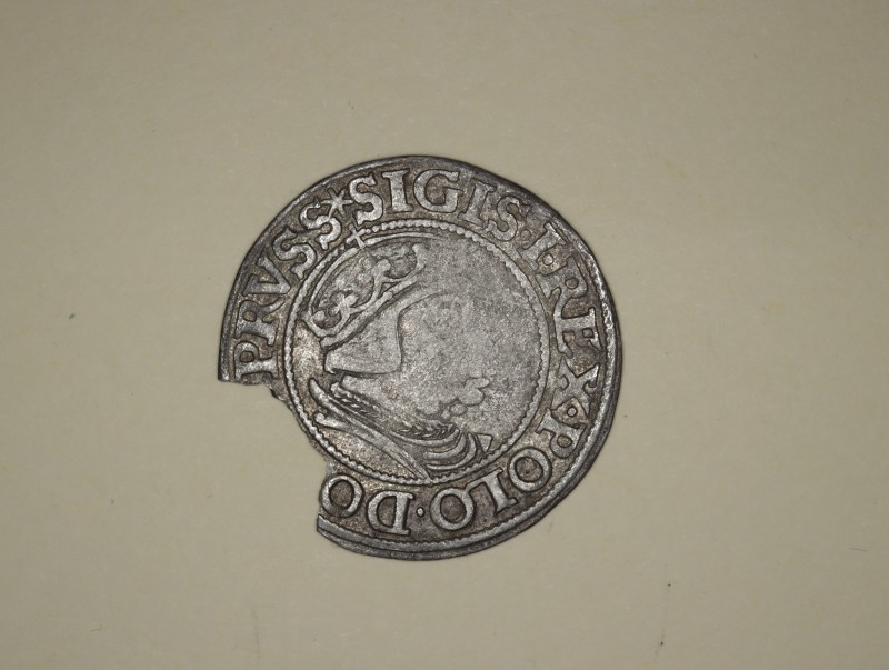 Монета. 1 грош. Сигізмунд І Старий (1506-1548)