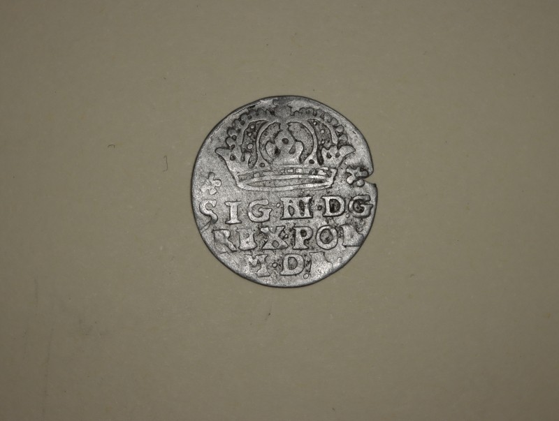 Монета. 1 грош. 1623 р. Сигізмунд ІІІ Ваза (1587-1632)