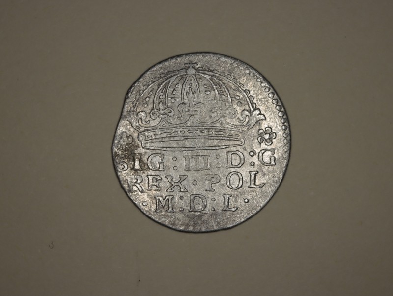 Монета. 1 грош. 1609 р. Сигізмунд ІІІ Ваза (1587-1632)