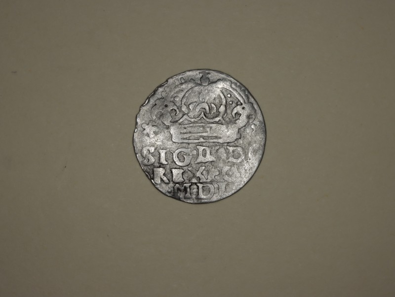 Монета. 1 грош. 1624 р. Сигізмунд ІІІ Ваза (1587-1632)
