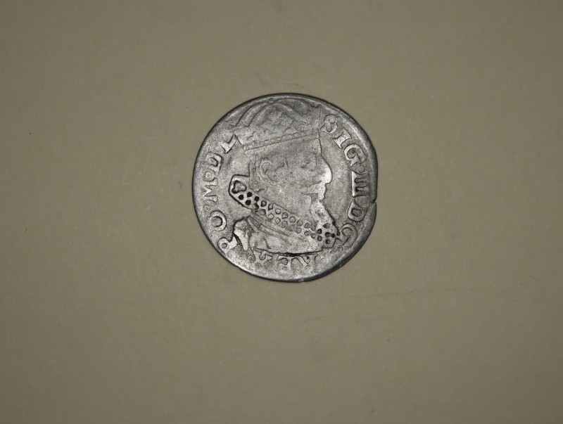Монета. 1 грош. 1627 р. «Литва». Сигізмунд ІІІ Ваза (1587-1632)