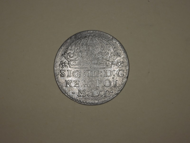 Монета. 1 грош. 1610 р. Сигізмунд ІІІ Ваза (1587-1632)