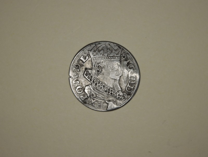 Монета. 1 грош. 1627 р. «Литва». Сигізмунд ІІІ Ваза (1587-1632)