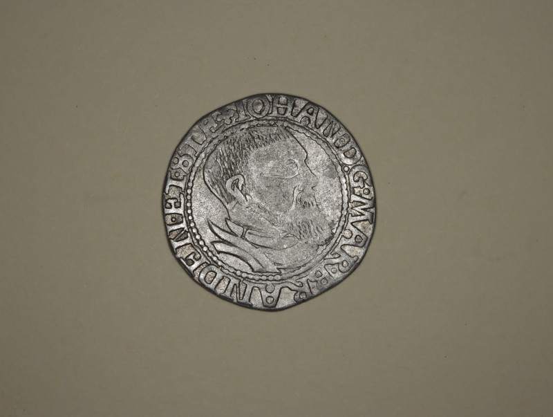 Монета. 1 грош. 1545 р. Маркграфство Бранденбург (1157-1806). Королівство Пруссія. Йоган ІІ Гектор