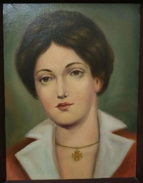 Портрет Домни Глібовицької - матері Богдана Лепкого