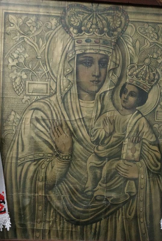 Ікона Зарваницької Божої Матері.
