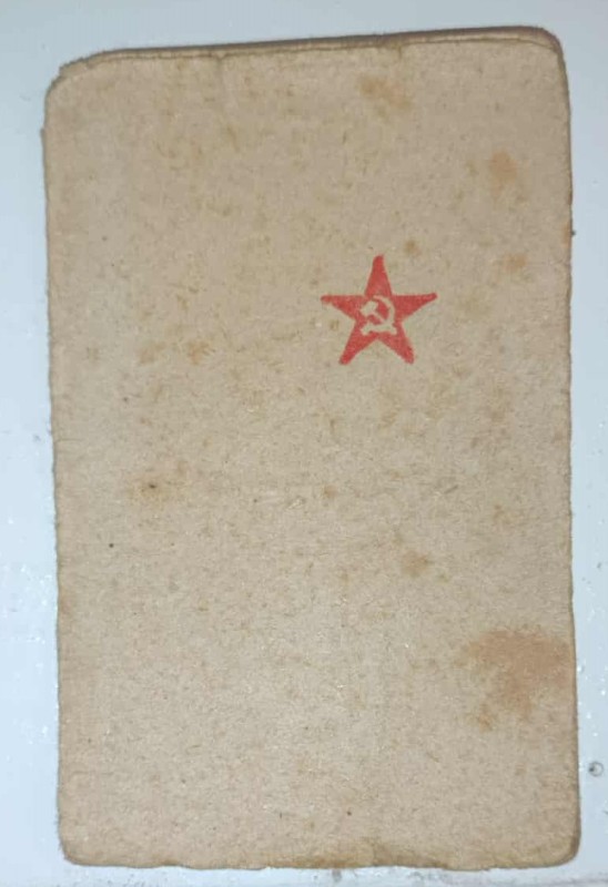 Червоноармійська книжечка Саленка О.М.