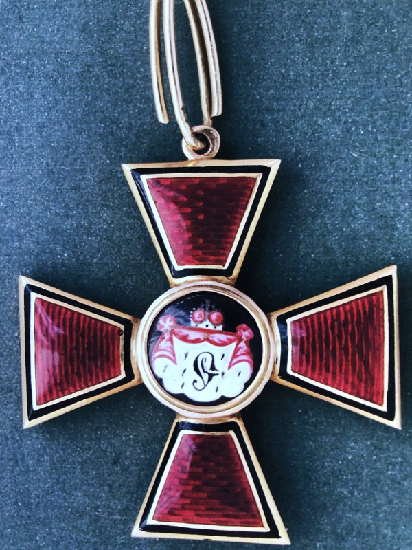 Орден Святого Володимира (знак) ІІІ ст., ХІХ ст.