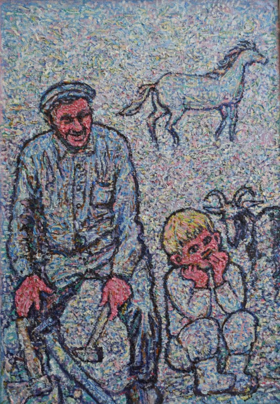 Картина. Надія Падурська "Коваль"