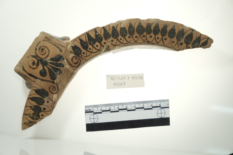 Фрагмент  чорнофігурної посудини