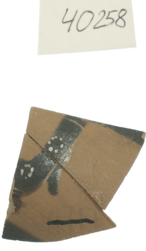 Фрагмент стінки чорнофігурного кіліка