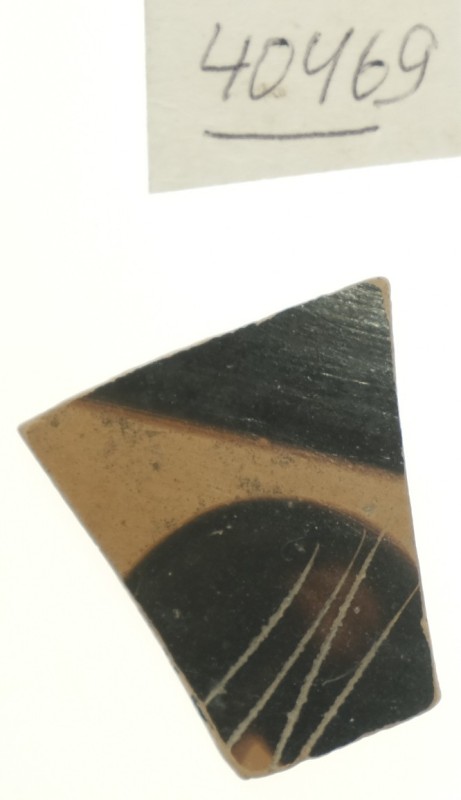 Фрагмент стінки чорнофігурного кіліка