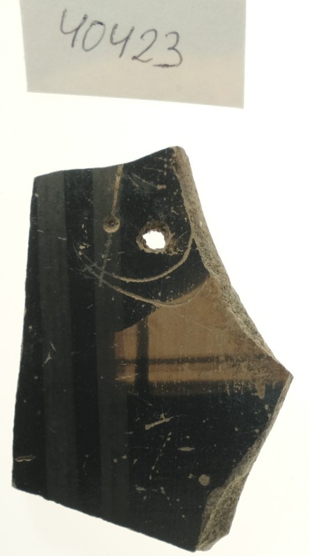 Фрагмент стінки чорнофігурної відкритої посудини