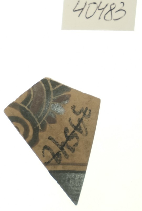 Фрагмент стінки чорнофігурного кіліка