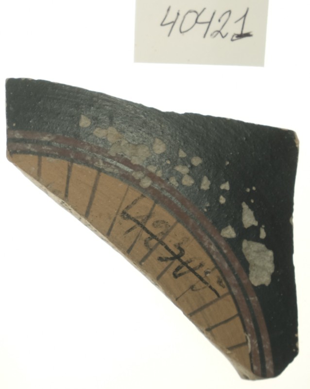 Фрагмент чорнофігурної посудини