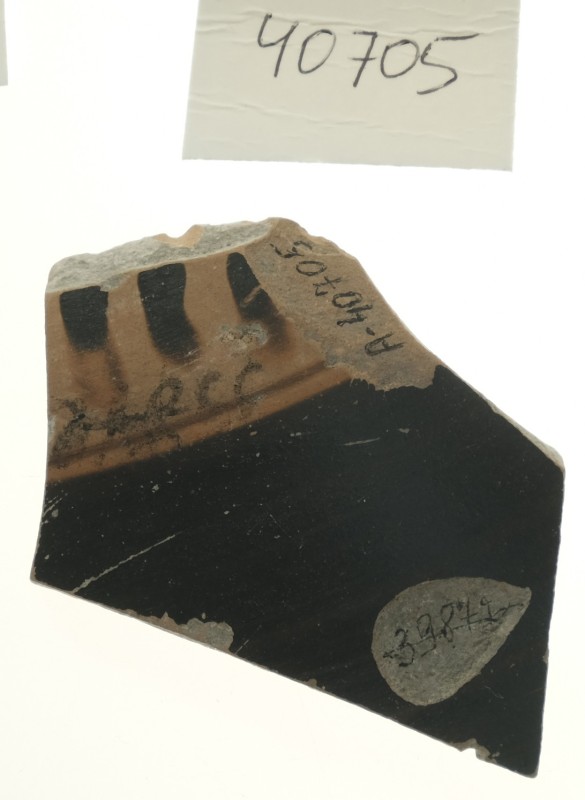 Фрагмент стінки чорнофігурного кілка