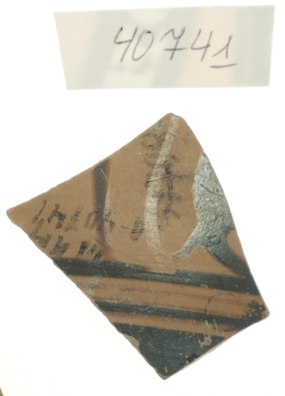 Фрагмент чорнофігурної посудини