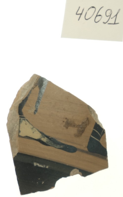 Фрагмент стінки чорнофігурної закритої посудини