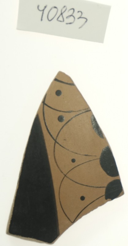 Фрагмент стінки чорнофігурного кіліка