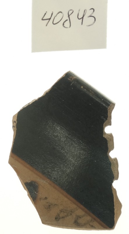 Фрагмент краю чорнофігурного кіліка