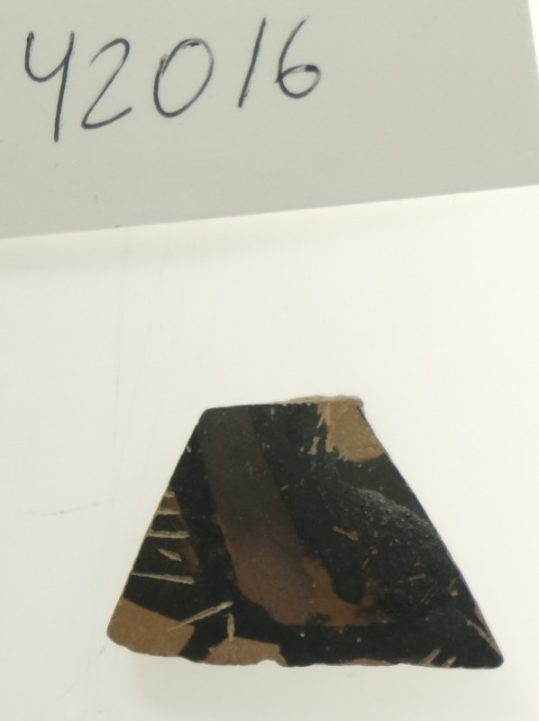 Фрагмент чорнофігурної посудини