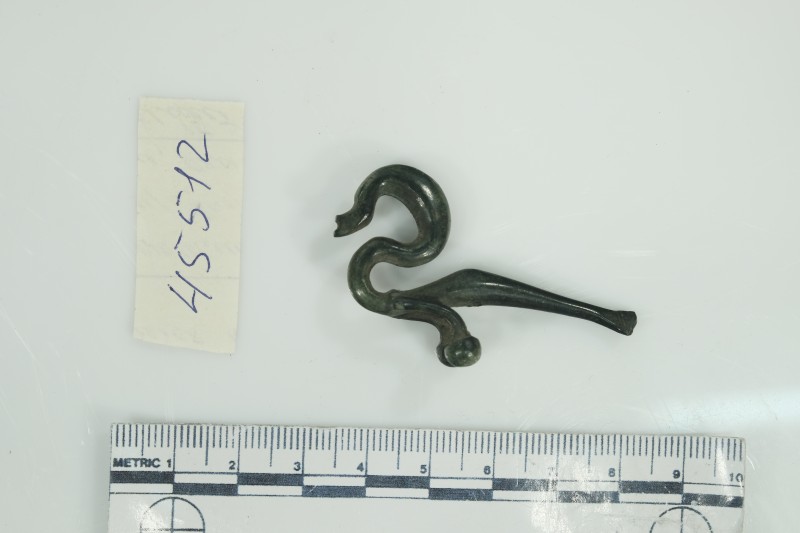 Ручка від бронзової посудини