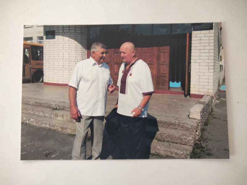 Фото. Григорій Сердюк і Олесь Воля